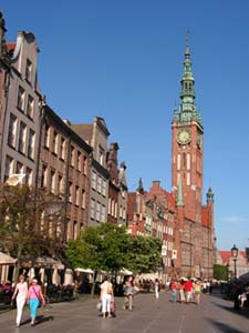 Die Straßen von Danzig