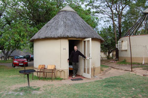 Rundhütte in Pretoriuskop