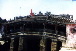 Japanische Brücke in Hoi An